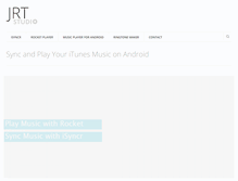 Tablet Screenshot of jrtstudio.com